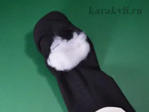 Fox и Crow - кукла, за да имитират за домашно кино на чорапи, драсканица