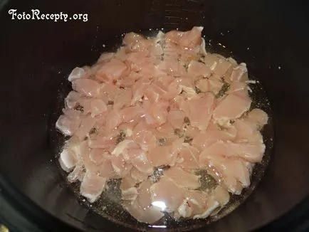 Ízletes csirke pilaf bográcsban főzni - lépésről lépésre receptek fotókkal otthon