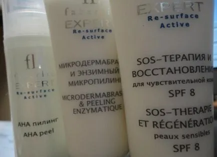 Vegyi peeling Faberlic - a titkos szépség és fiatalság, pozitív visszajelzés kozmetikusok