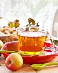 Apple tea - hogyan sört alma tea