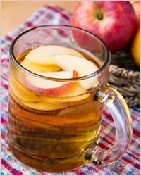 Apple tea - hogyan sört alma tea