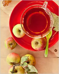 Apple tea - hogyan sört alma tea