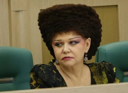 Nő MP egy furcsa frizura - Valentina Petrenko