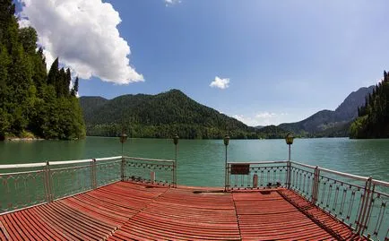 Abházia - tó Riza - folytatása a jelentés