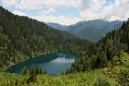 Абхазия - езерото Риза - продължение на нашия доклад