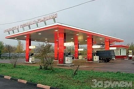 Elemzés a fizikai-kémiai paraméterei a benzin minták 10 benzinkutak KIRISHIAVTOSERVIS Petersburg, Lukoil,