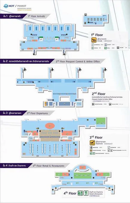 Aeroportul Phuket - infrastructură, sosire, plecare, harta aeroport, restaurante, fotografii, recenzii,