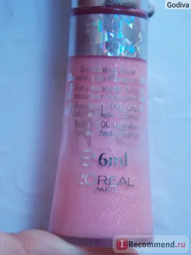 Luciu de buze L 'Oreal glam cristale Shine - «cum să transforme buzele în spațiul frumuseții