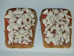 Bruschetta csirke