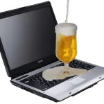 Mi a teendő, ha a sör borzalmas egy laptop
