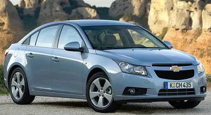 Chevrolet Cruze седан (2008-2015) производителност и цена, снимки и преглед