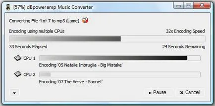 DBpowerAMP convertor de muzică - un convertor fișier audio gratuit, convenabil și puternic