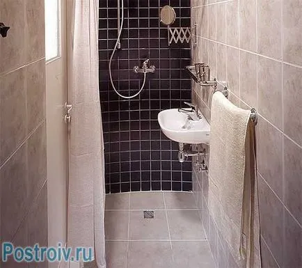 Zuhanyzós fürdőszoba - fotó