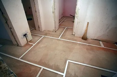 Окабеляване на пода