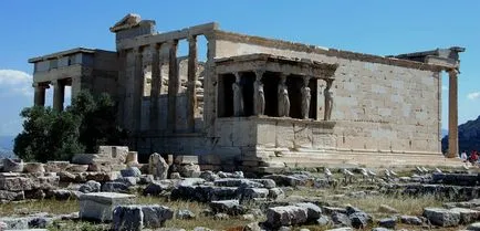 Erechtheion leírás, képek és videó a templom