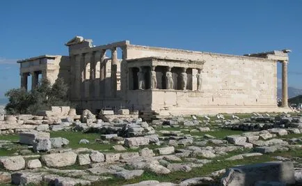 Erechtheion leírás, képek és videó a templom