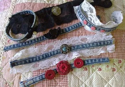 idei de bijuterii din denim pentru decoratiuni - un blog despre modă și brodată