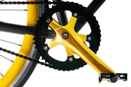 Rögzített felszerelés kerékpár arany ciklus két