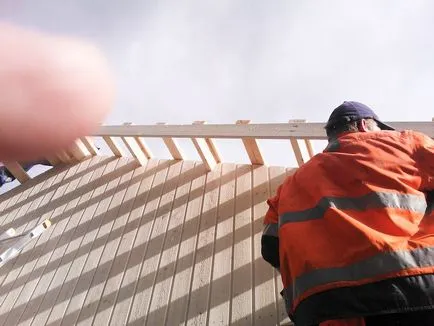 Gable túlnyúlik frame ház, irányítsák a hasított otthonok