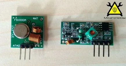 Vezeték nélküli riasztó berendezések alapján a saját kezét Arduino