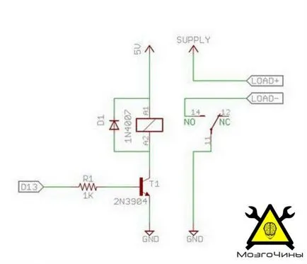 Vezeték nélküli riasztó berendezések alapján a saját kezét Arduino