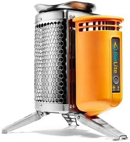 Biolite CampStove - teploelektrogenerator compact pentru turiști - invenție