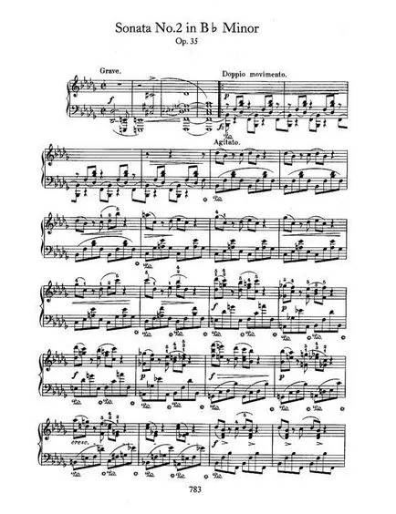 A történelemből - gyászmenet - Chopin