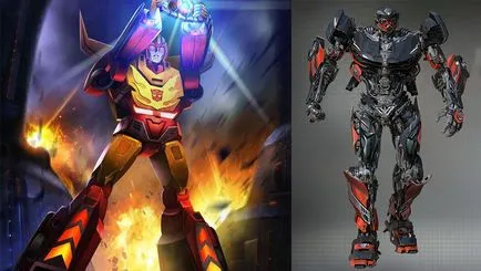 Ca imagini ale Transformers seria de desene animate a fost schimbat la „ultimul cavaler“