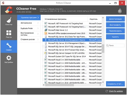 Hogyan hozzunk létre CCleaner megfelelően tisztítsa meg a számítógépet lépésről lépésre