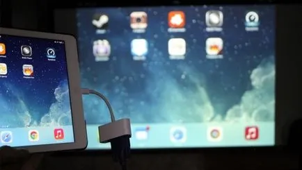 Cum să vă conectați iPhone, iPad, iPod la un televizor sau proiector cu ajutorul unui adaptor