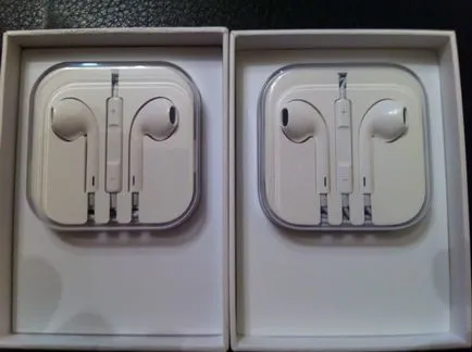 Cum să se facă distincția căști originale earpods de mere din China, prin falsuri copii