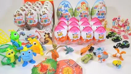 Как да изберем Kinder Surprise играчка серия от колекцията
