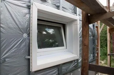 Cum este proiectarea de ferestre siding, Montazh saidinga