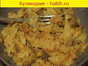 Картофи със свинско месо в рецептата фурна със снимка