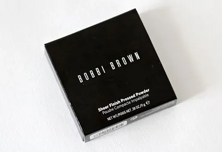 Bobbi brown pur finisaj presat pulbere # 1 „pal galben“ specimenelor - recenzie