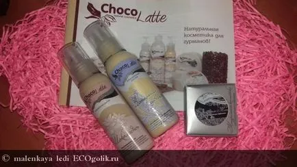 Crema de lapte mâini ciocolată chocolatte reîntinerire - opinie ekoblogera malenkaya Ledi