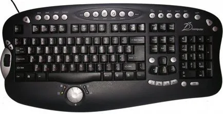 rozătoare cu laser geniu Ergo 525v si tastatura d-calculator EZ-7000 în garda de confort