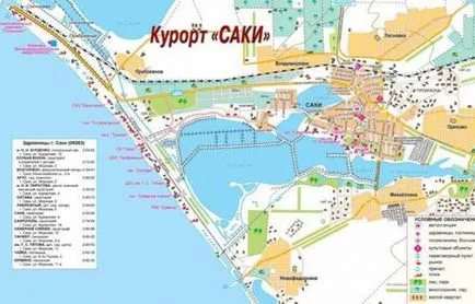 Resort Saks ce boli sunt tratate cu succes în sanatorii, Crimeea navigatorul turistic