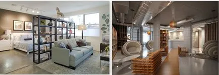 Loft - soluții de interior, design de apartamente în pod