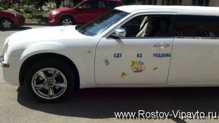 Limousine Chrysler 300c kocsit Rostov-on-Don