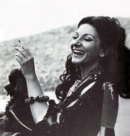 Maria Callas nő-gyermek, aki nedolyubili kedvenc