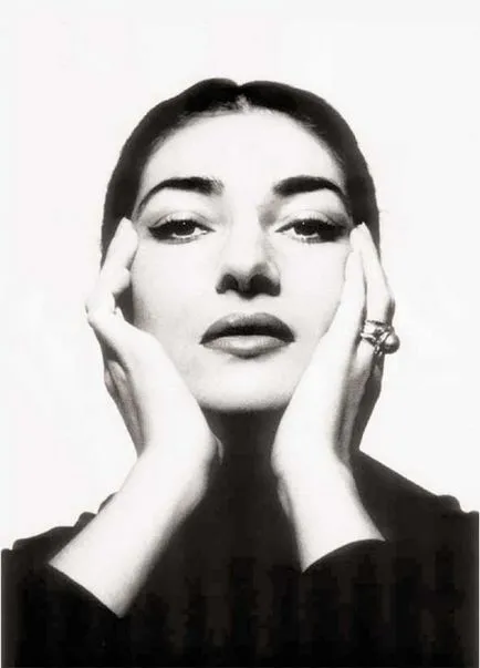 Maria Callas femeie-copil care nedolyubili favorit