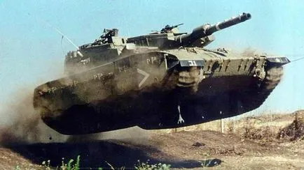 Merkava, rezervorul a dezvoltat un petrolier