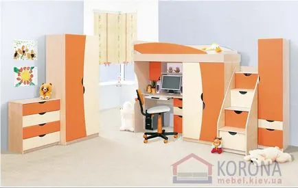 Мебели за детска стая - как да изберем лак за дизайн