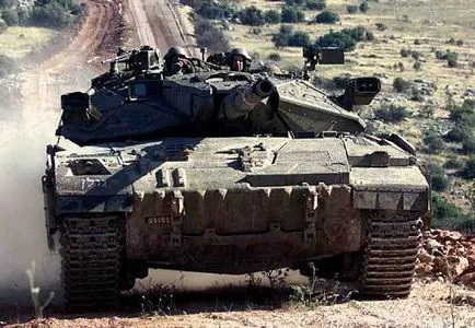 Merkava, rezervorul a dezvoltat un petrolier