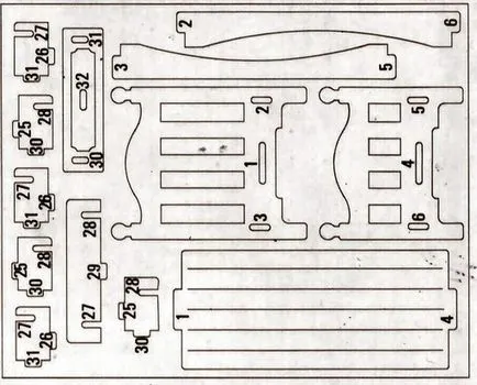 Мебели за кукли, изработени от шперплат, подробни указания за вземане на