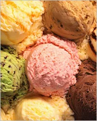 Сладолед история за произхода на сладолед