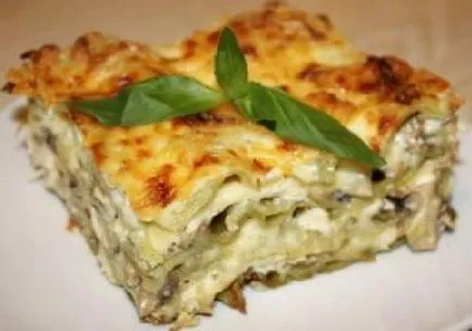 A receptek, hogyan kell főzni lasagna az otthoni