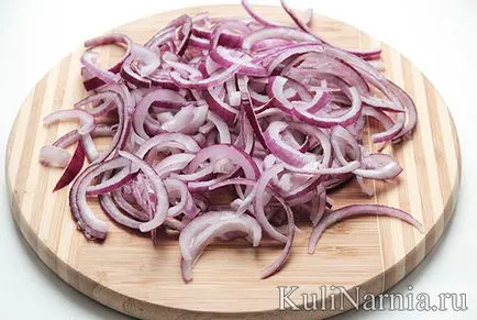 Salata - Obzhorka - cu reteta de carne de vită cu o fotografie