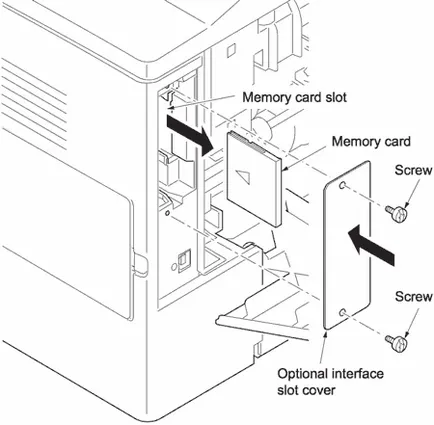 A firmware frissítése a nyomtató Kyocera ECOSYS p2035d p2135d, SRS hírek